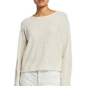 Eileen Fisher Relaxed Fit Cotton/Hemp Sweater Size M